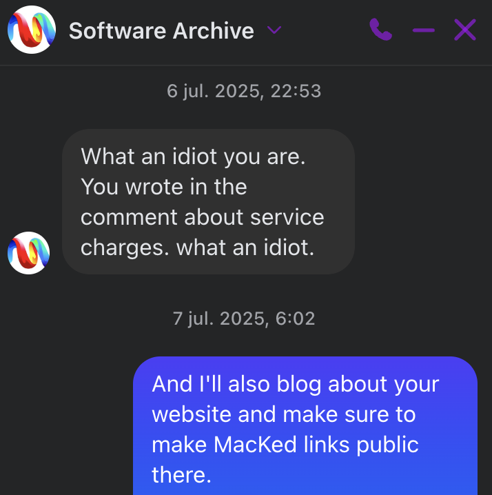 Software Archive